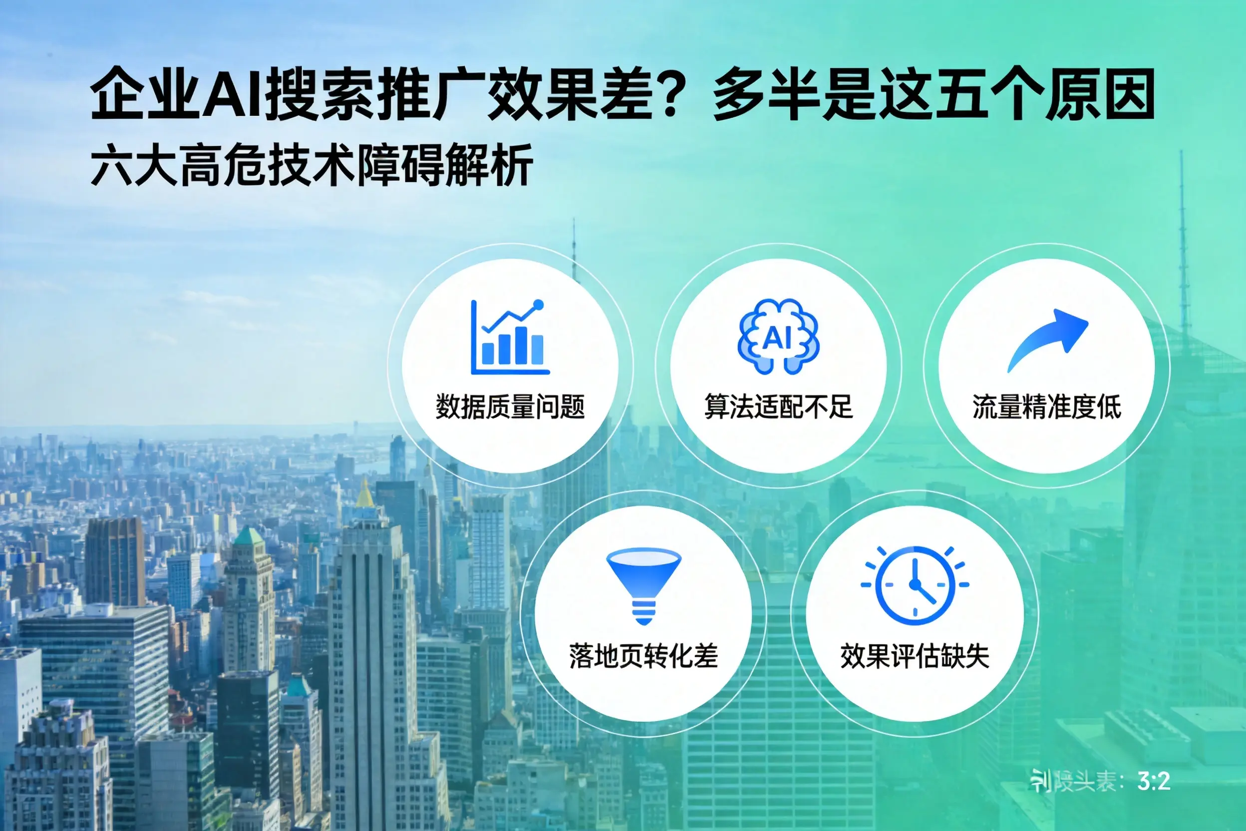 温县企业AI搜索推广效果差?多半是这五个原因